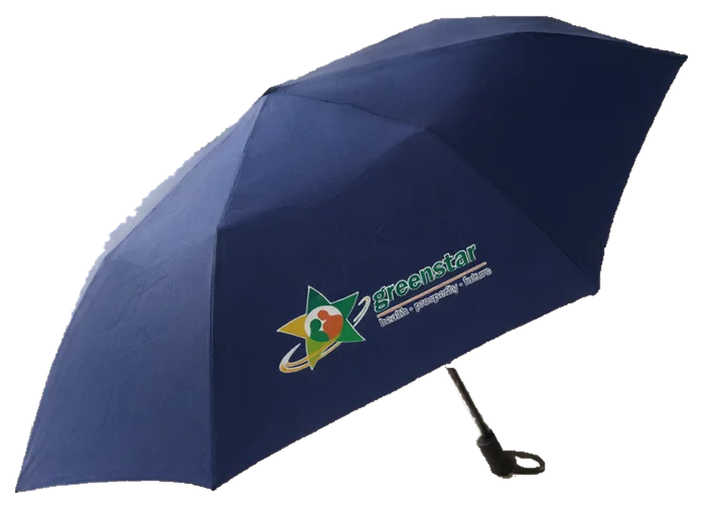 Greenstar: Printed folding umbrella