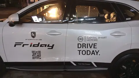 Capital Smart Motors: Forthing Friday vehicle wrap