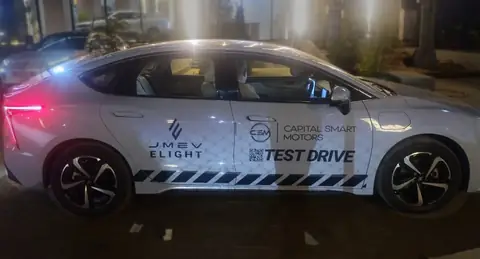 Capital Smart Motors: JMEV Elight test-drive wrap