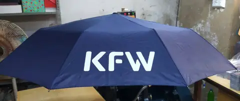 KfW: Printed umbrella