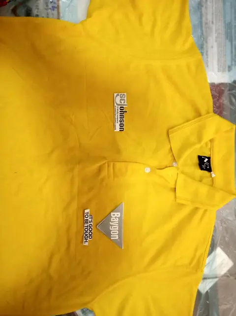 SC Johnson: Yellow polos, Baygon and SC Johnson prints